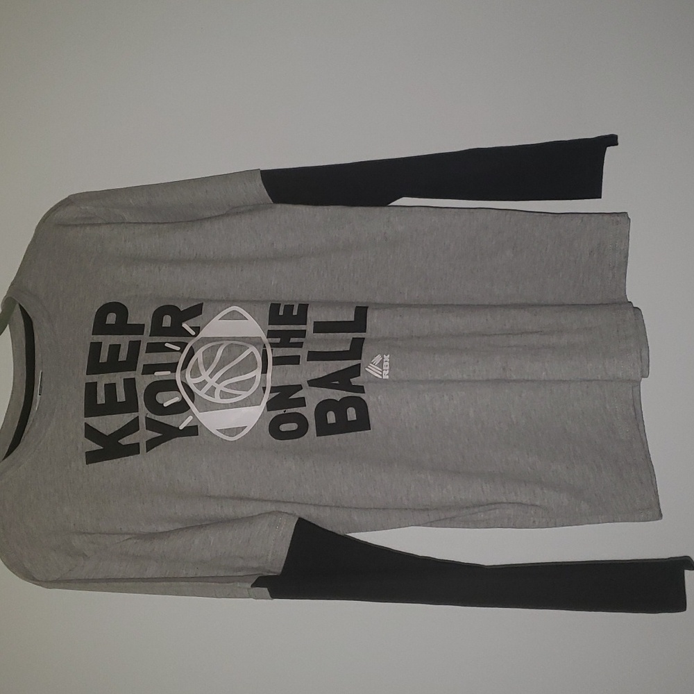RBX Performance boys xL Keep your eye on the Ball Long sleeve shirt nwot